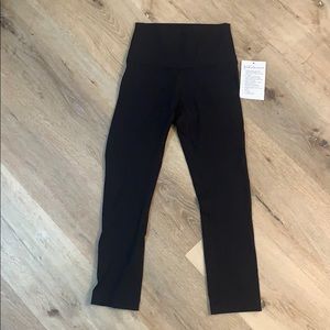 Lululemon wunder under high rise crop leggings